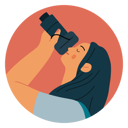 پیش‌نمایش فایل female-photographer-5588666 از پک آواتارها
