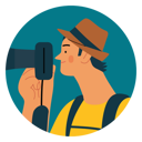 پیش‌نمایش فایل male-photographer-5588701 از پک آواتارها