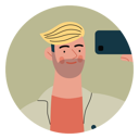 پیش‌نمایش فایل man-clicking-photo-5588667 از پک آواتارها
