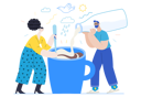 پیش‌نمایش فایل people-making-coffee-8628809 از پک کسب و کار