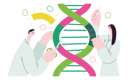 پیش‌نمایش فایل scientists-dissecting-dna-double-helix-10169758 از پک فناوری زیستی