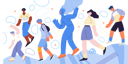 پیش‌نمایش فایل ai-character-walking-among-people-in-everyday-life-10169700 از پک هوش مصنوعی