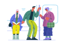 پیش‌نمایش فایل boy-is-giving-his-seat-to-old-lady-in-bus-10409824 از پک حمایت متقابل