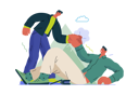 پیش‌نمایش فایل boy-is-helping-his-friend-after-slipping-on-floor-10409822 از پک حمایت متقابل