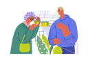 پیش‌نمایش فایل old-lady-is-viewing-an-item-before-purchasing-it-10409816 از پک حمایت متقابل