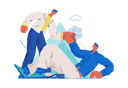 پیش‌نمایش فایل boy-is-helping-his-friend-after-slipping-on-floor-10409894 از پک حمایت متقابل