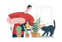 پیش‌نمایش فایل boy-is-doing-gardening-10409907 از پک حمایت متقابل