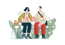 پیش‌نمایش فایل couple-is-spending-time-by-eating-popcorn-in-garden-10409904 از پک حمایت متقابل