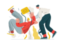 پیش‌نمایش فایل boy-is-helping-his-friend-after-slipping-on-floor-10410018 از پک حمایت متقابل