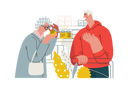 پیش‌نمایش فایل old-lady-is-viewing-an-item-before-purchasing-it-10410002 از پک حمایت متقابل