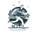 پیش‌نمایش فایل guy-doing-morning-workout-2873489 از پک دونده