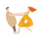 پیش‌نمایش فایل boyfriend-and-girlfriend-dancing-2873503 از پک افراد با لباس سبزیجات