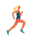 پیش‌نمایش فایل female-athlete-2987337 از پک افراد در حال دویدن
