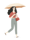 پیش‌نمایش فایل girl-chatting-on-phone-while-holding-umbrella-4550011 از پک مردم در فصل باران‌های موسمی