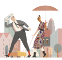 پیش‌نمایش فایل business-person-going-to-office-in-monsoon-4549865 از پک فصل باران