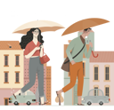 پیش‌نمایش فایل girls-holding-umbrella-in-rain-4549858 از پک فصل باران