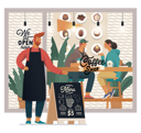 پیش‌نمایش فایل coffee-shop-4623820 از پک کافه