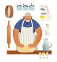 پیش‌نمایش فایل man-cooking-4623825 از پک کافه
