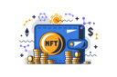 پیش‌نمایش فایل nft-wallet-5040583 از پک مالی، رمزارز، فناوری متاورس