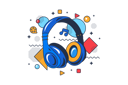 پیش‌نمایش فایل online-music-streaming-5210393 از پک مالی، رمزارز، فناوری متاورس