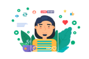 پیش‌نمایش فایل boy-streaming-on-social-media-5513769 از پک افراد استریم زنده