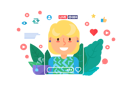 پیش‌نمایش فایل european-girl-streaming-on-social-media-5513773 از پک افراد استریم زنده
