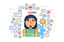 پیش‌نمایش فایل male-streaming-on-social-media-5513768 از پک افراد استریم زنده