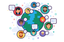 پیش‌نمایش فایل global-social-network-and-diversity-3545293 از پک فناوری اطلاعات و فعالیت آنلاین