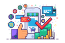 پیش‌نمایش فایل mobile-online-shopping-3545304 از پک فناوری اطلاعات و فعالیت آنلاین