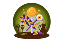 پیش‌نمایش فایل halloween-sweets-4425228 از پک مهمانی هالووین