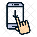 پیش‌نمایش فایل slide-down-1639521 از پک حرکت لمسی