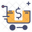 پیش‌نمایش فایل shopping-cart-with-dollar-1664613 از پک جمعه سیاه