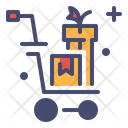 پیش‌نمایش فایل shopping-cart-with-gift-1664612 از پک جمعه سیاه