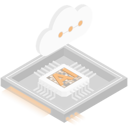 پیش‌نمایش فایل ai-cloud-processor-chip-11269910 از پک معماری تراشه هوش مصنوعی