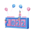 پیش‌نمایش فایل 2022-countdown-time-new-year-4752725 از پک سال نو مبارک