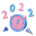 پیش‌نمایش فایل 2022-countdown-time-new-year-and-trumpet-4752722 از پک سال نو مبارک