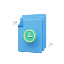 پیش‌نمایش فایل file-time-8128025 از پک فایل