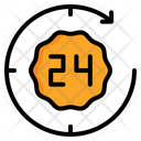 پیش‌نمایش فایل 24-hour-support-6507706 از پک مجموعه آیکن فروش