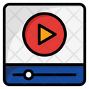 پیش‌نمایش فایل video-player-6598980 از پک مجموعه آیکن فرآیند خلاق