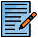 پیش‌نمایش فایل writing-6598943 از پک مجموعه آیکن فرآیند خلاق