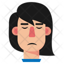 پیش‌نمایش فایل disappointed-girl-4283617 از پک ایموجی مردم