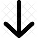 پیش‌نمایش فایل arrow-down-5725963 از پک مینیمال