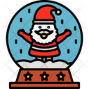 پیش‌نمایش فایل santa-globe-6710464 از پک کریسمس