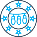پیش‌نمایش فایل merry-christmas-badge-6709609 از پک کریسمس