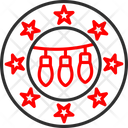 پیش‌نمایش فایل merry-christmas-badge-6710363 از پک کریسمس
