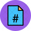 پیش‌نمایش فایل hashtag-file-6865178 از پک رابط کاربری