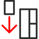 پیش‌نمایش فایل down-direction-6880854 از پک رابط کاربری