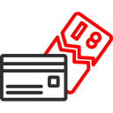 پیش‌نمایش فایل broken-debit-card-6971710 از پک بازاریابی امور مالی