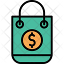 پیش‌نمایش فایل dollar-shopping-bag-7175238 از پک استارتاپ