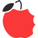 پیش‌نمایش فایل half-apple-7530866 از پک سبزیجات و میوه‌ها